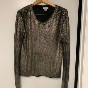 Gold cotton on sweater s